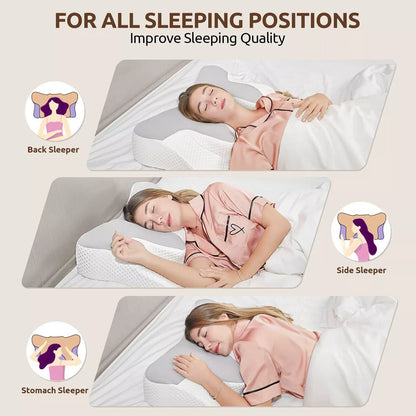 Orthopedic Contour Memory Foam Pillow